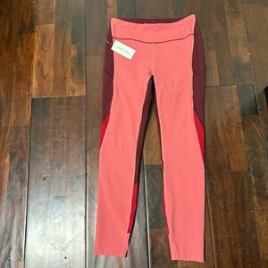 NWT Outdoor Voices SuperForm 7/8 Legging Women’s Size Medium Tri Color $98